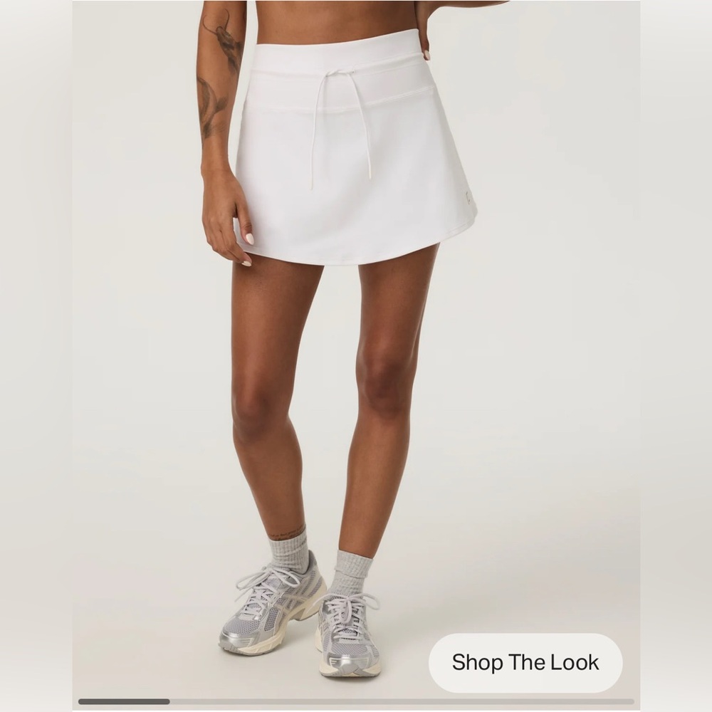 Vuori White Daily Skirt